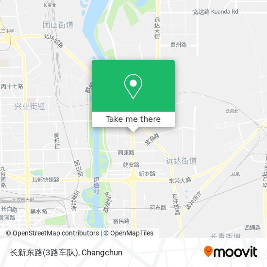 长新东路(3路车队) map