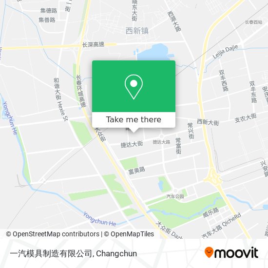 一汽模具制造有限公司 map