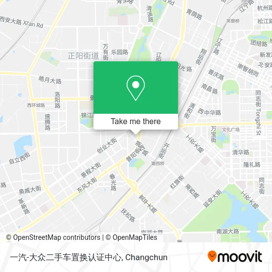 一汽-大众二手车置换认证中心 map