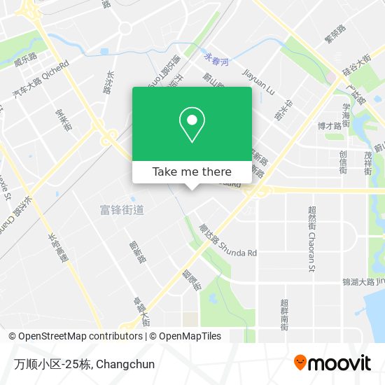 万顺小区-25栋 map