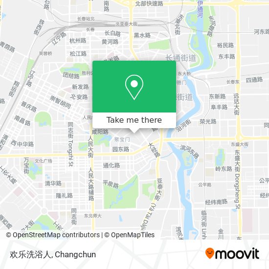 欢乐洗浴人 map