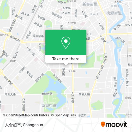 人合超市 map