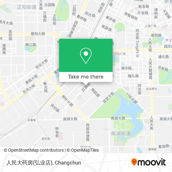 人民大药房(弘业店) map