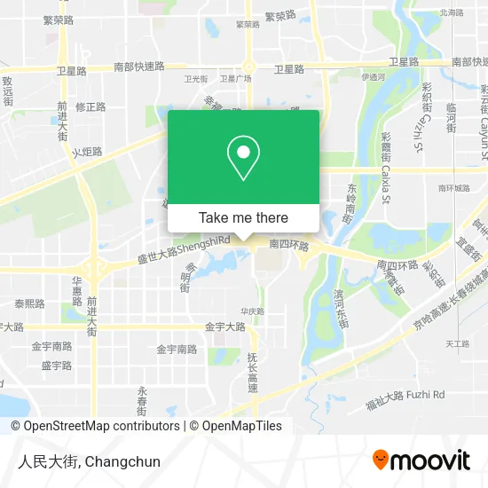 人民大街 map