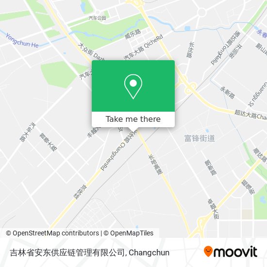 吉林省安东供应链管理有限公司 map