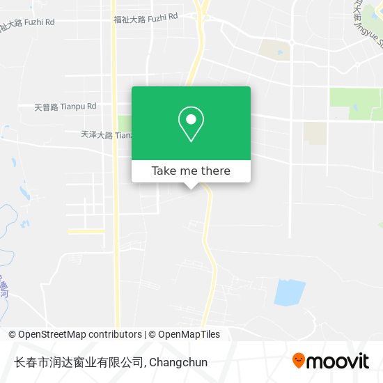 长春市润达窗业有限公司 map