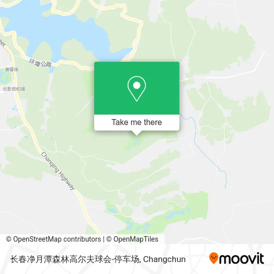 长春净月潭森林高尔夫球会-停车场 map