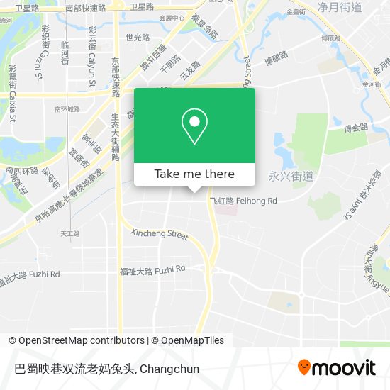 巴蜀映巷双流老妈兔头 map
