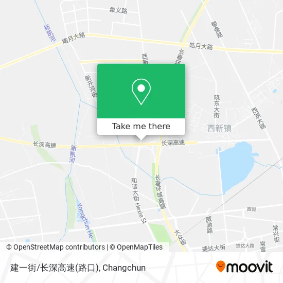 建一街/长深高速(路口) map