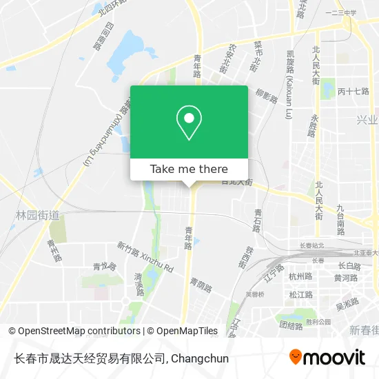 长春市晟达天经贸易有限公司 map