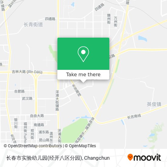长春市实验幼儿园(经开八区分园) map