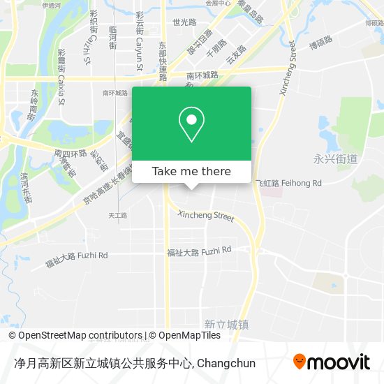 净月高新区新立城镇公共服务中心 map