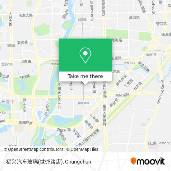 福兴汽车玻璃(世尧路店) map