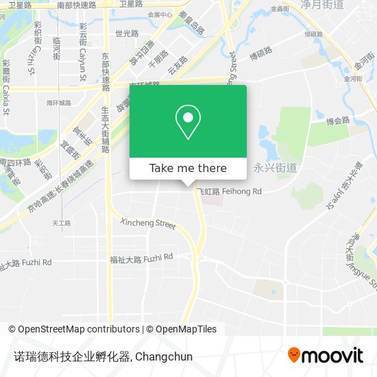 诺瑞德科技企业孵化器 map