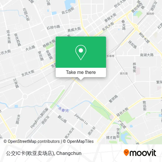 公交IC卡(欧亚卖场店) map