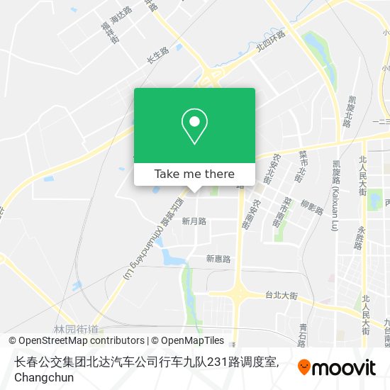 长春公交集团北达汽车公司行车九队231路调度室 map