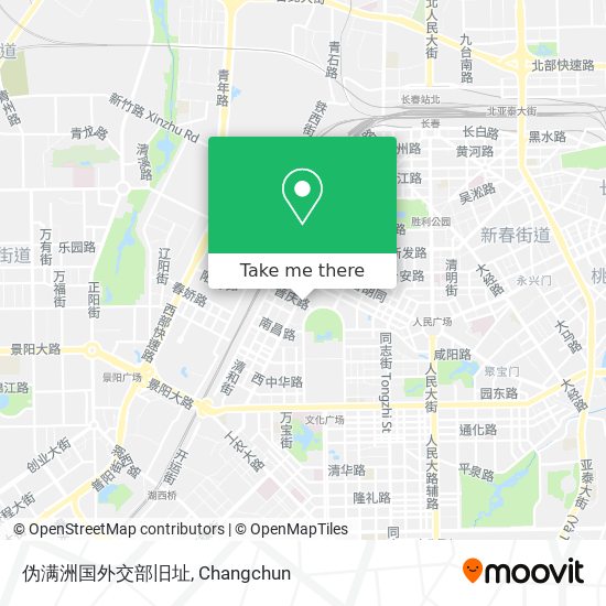 伪满洲国外交部旧址 map