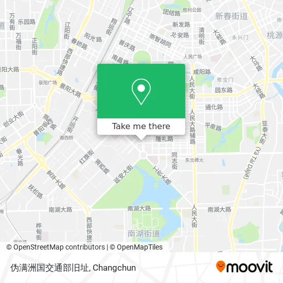 伪满洲国交通部旧址 map