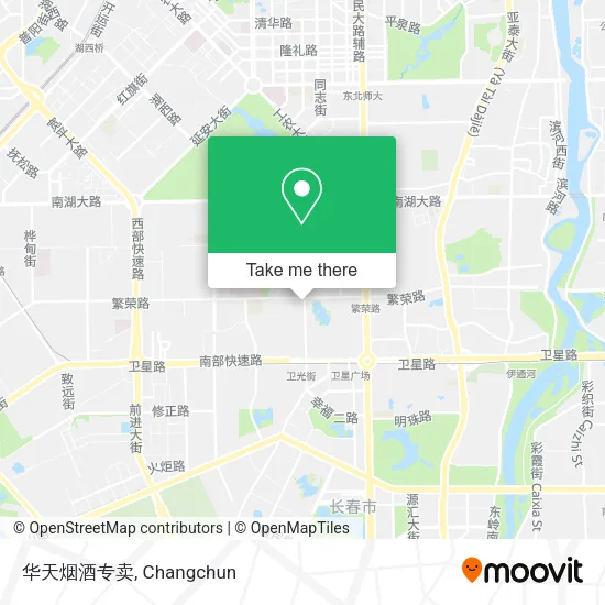 华天烟酒专卖 map