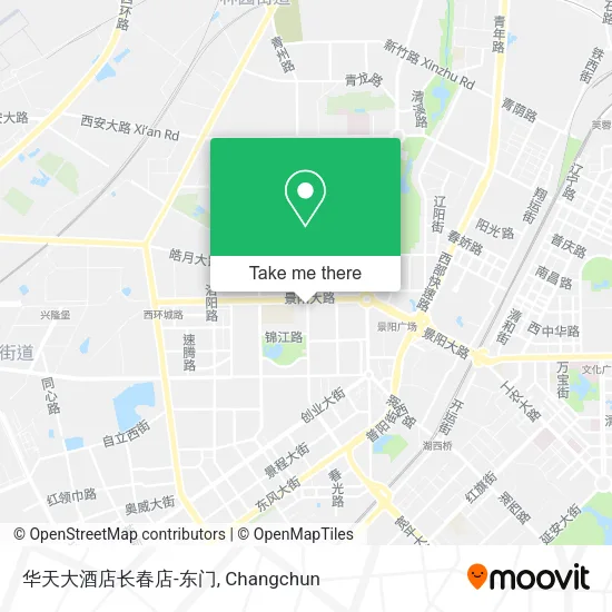 华天大酒店长春店-东门 map