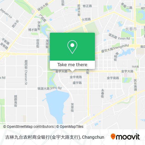 吉林九台农村商业银行(金宇大路支行) map