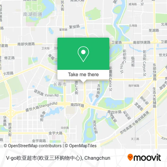 V-go欧亚超市(欧亚三环购物中心) map