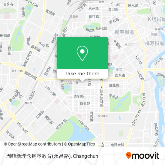 周菲新理念钢琴教育(永昌路) map