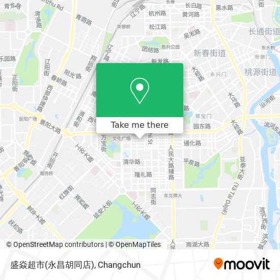 盛焱超市(永昌胡同店) map