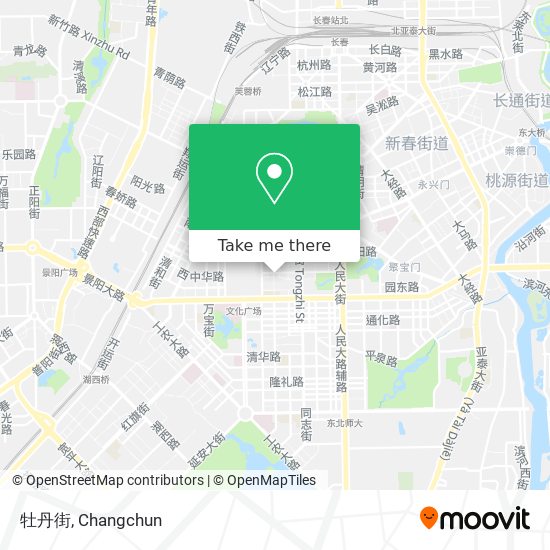 牡丹街 map