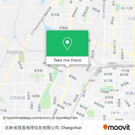 吉林省巡遥地理信息有限公司 map