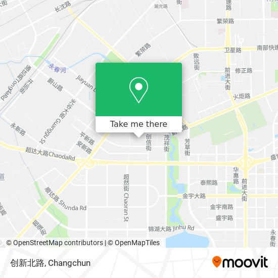创新北路 map
