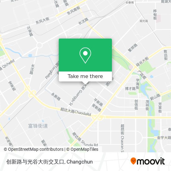 创新路与光谷大街交叉口 map