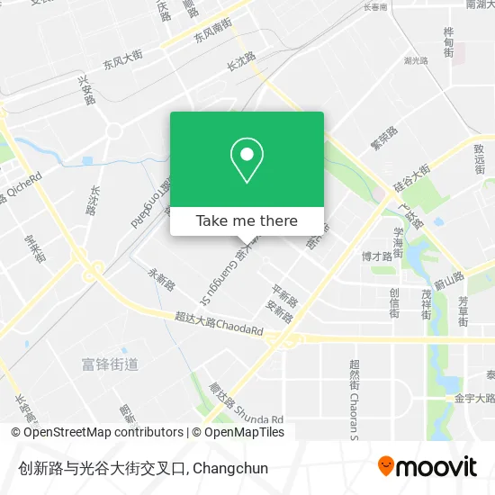 创新路与光谷大街交叉口 map