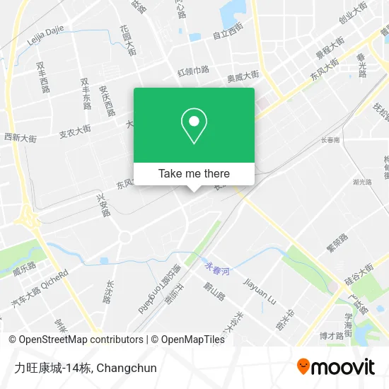 力旺康城-14栋 map