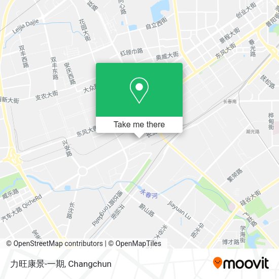 力旺康景-一期 map