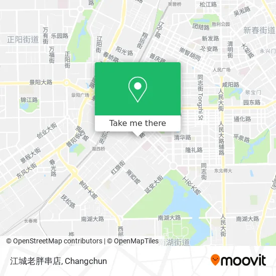 江城老胖串店 map