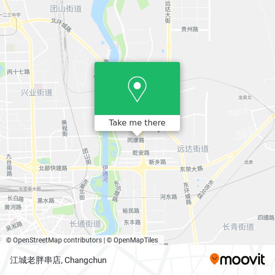 江城老胖串店 map
