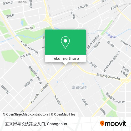 宝来街与长沈路交叉口 map