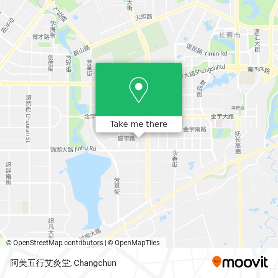 阿美五行艾灸堂 map