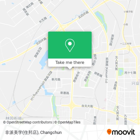 非派美学(住邦店) map