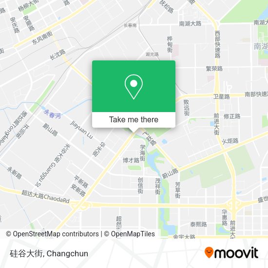 硅谷大街 map