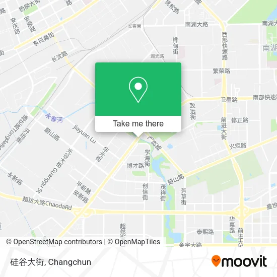 硅谷大街 map