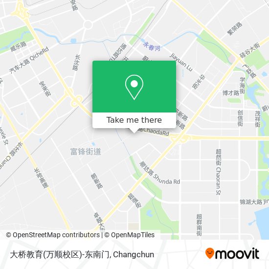 大桥教育(万顺校区)-东南门 map