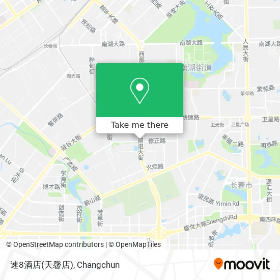 速8酒店(天馨店) map