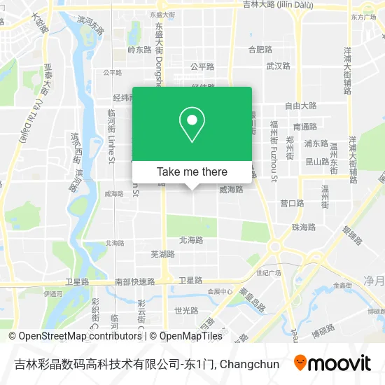 吉林彩晶数码高科技术有限公司-东1门 map