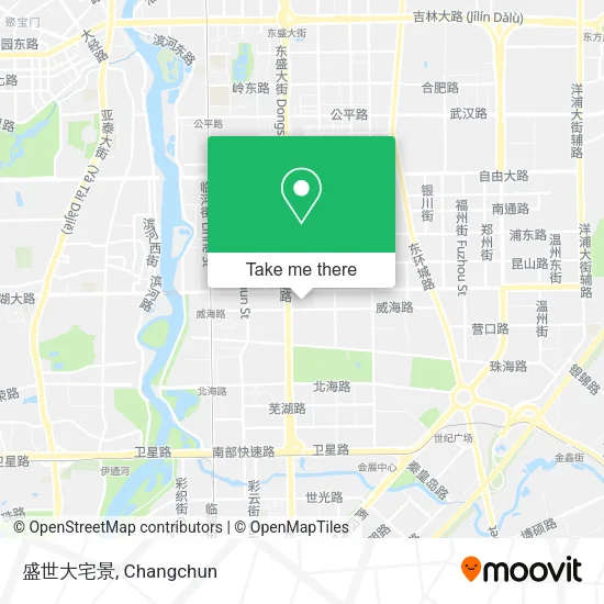 盛世大宅景 map