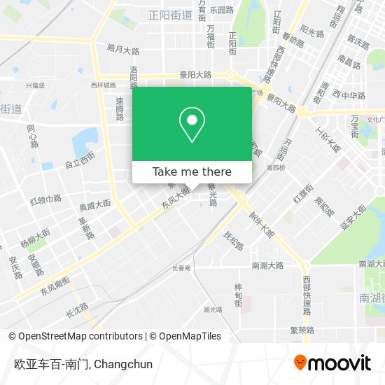 欧亚车百-南门 map
