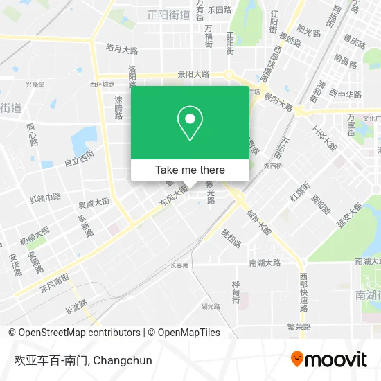 欧亚车百-南门 map