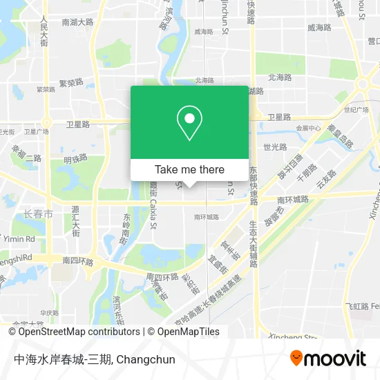 中海水岸春城-三期 map