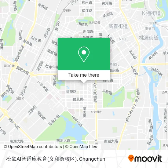 松鼠AI智适应教育(义和街校区) map
